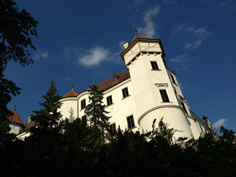 Looking Up At Castle