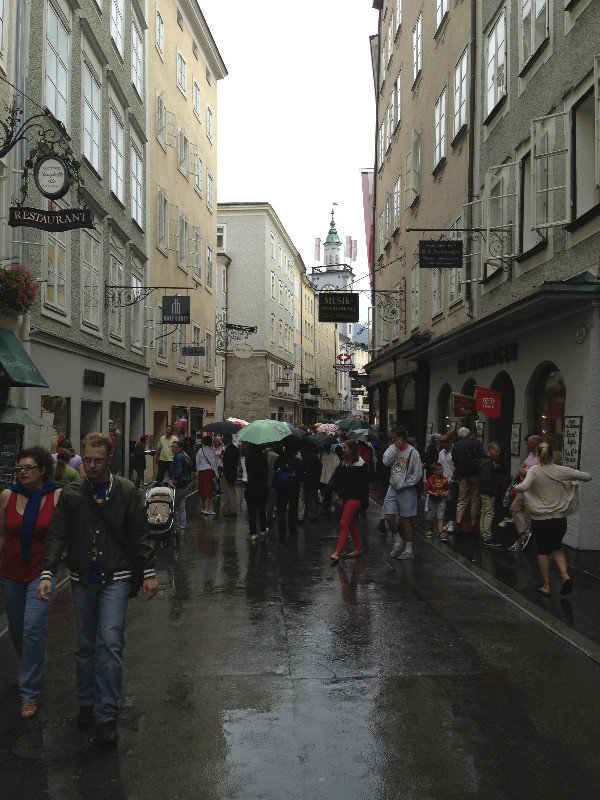 Narrow Streets, Rainy Day