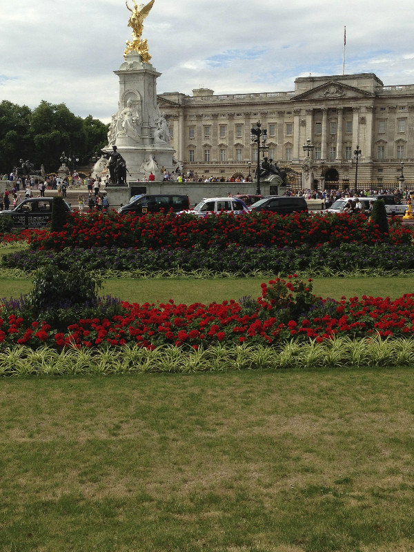 Buckingham Palace From St. James Park