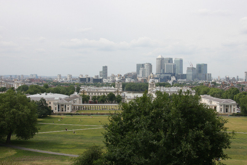 The City Of London From Greenwich Park, London