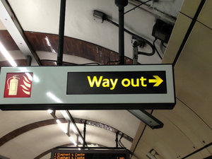 Way Out, London Underground