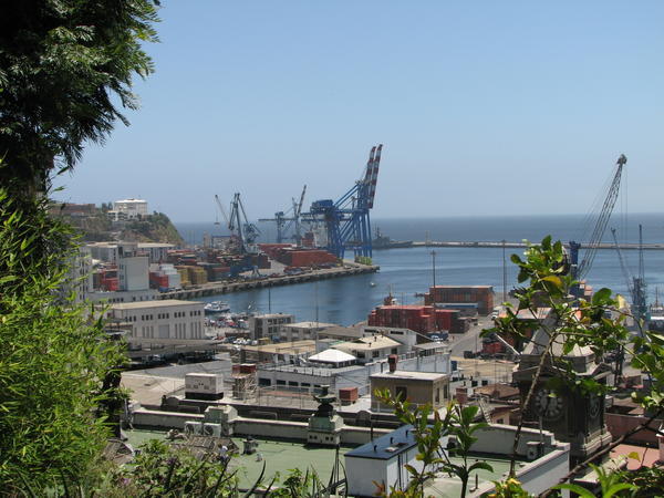 Valparaiso port view