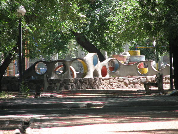 A Gaudiesque playground