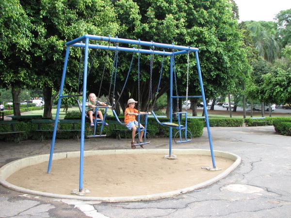 more unusual playground equipment to try out