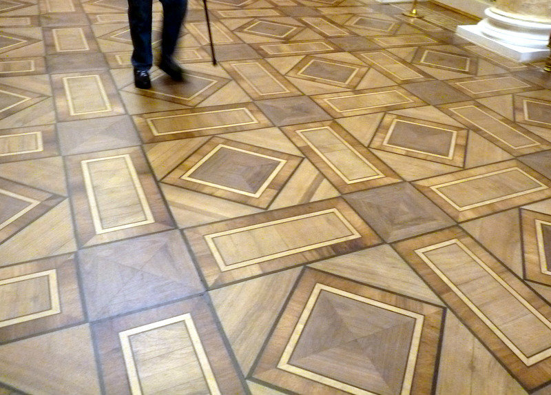 One of Many Inlayed Floors in Hermitage