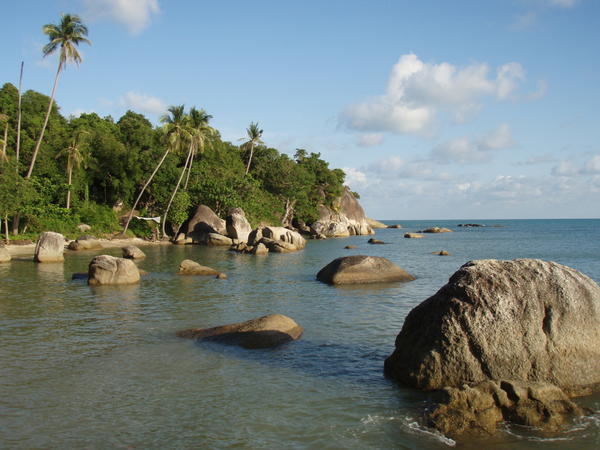 Typical Ko Samui coastline