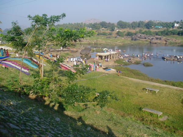 Hampi - Tungabhadra River 2