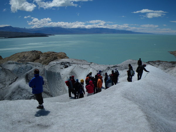 On the Viedma Glacier