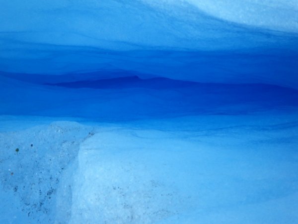 Blue ice