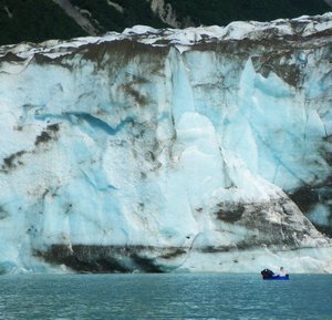 Face of South Crillon Glacier