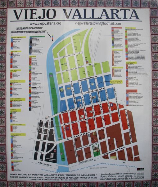 Map of Viajo Vallarta