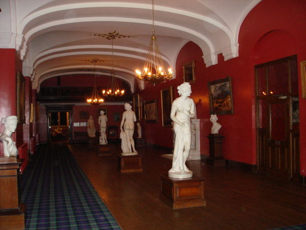 Inside Castle Hallway