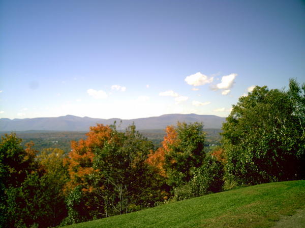 A view of the Catskills