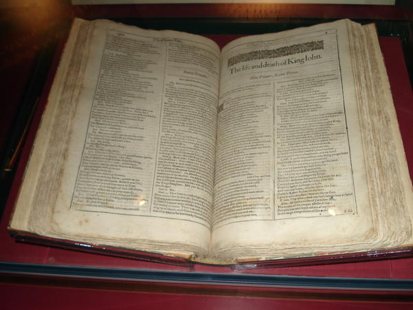 The first folio