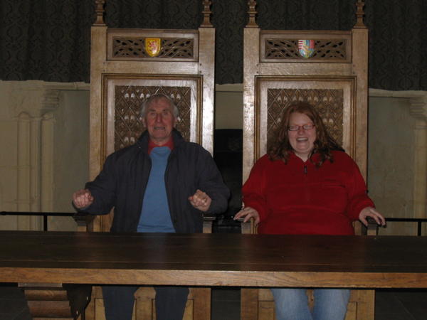 the king and queen of Stirling castle