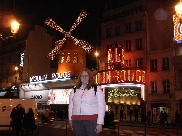 the Moulin Rouge