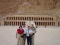 Family at Queen Hatshepsut's Tomb