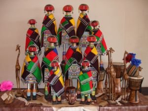 Beaded Zulu Dolls