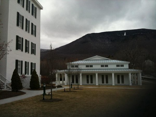 Spa Building and Mount Equinox