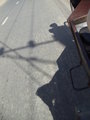 My rickshaw shadow