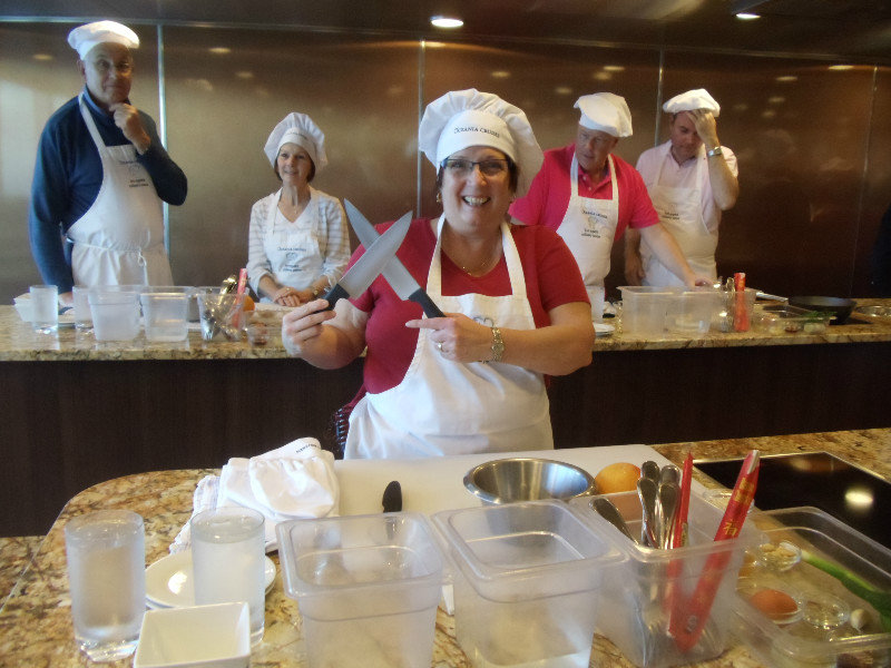 Red Ginger Favorites Cooking Class at Oceania Marina Culinary Center