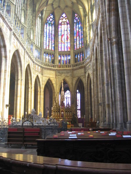 Inside St Vitus
