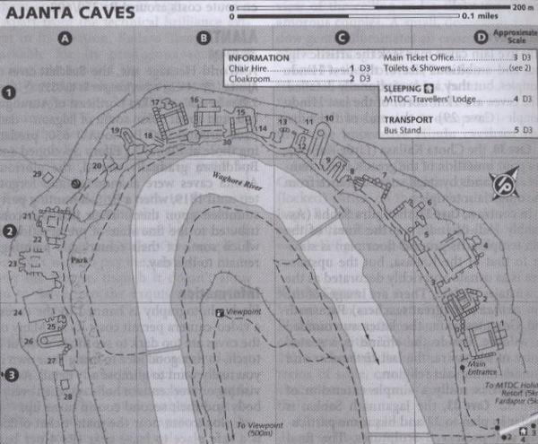 Ajanta Map