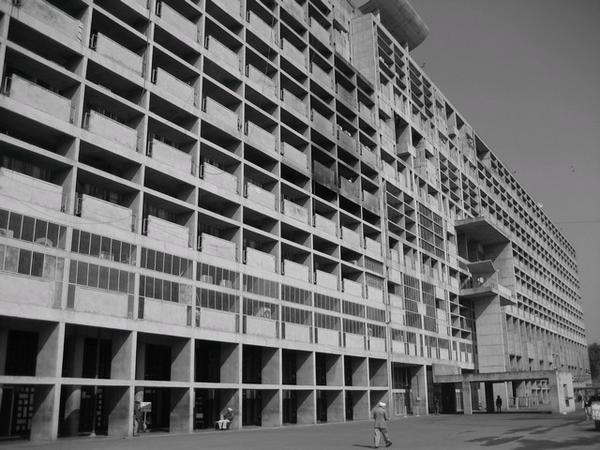 Le Corbusier's Secretariat Building.