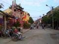 View down Tran Phu from outside Quang Dong Pagoda