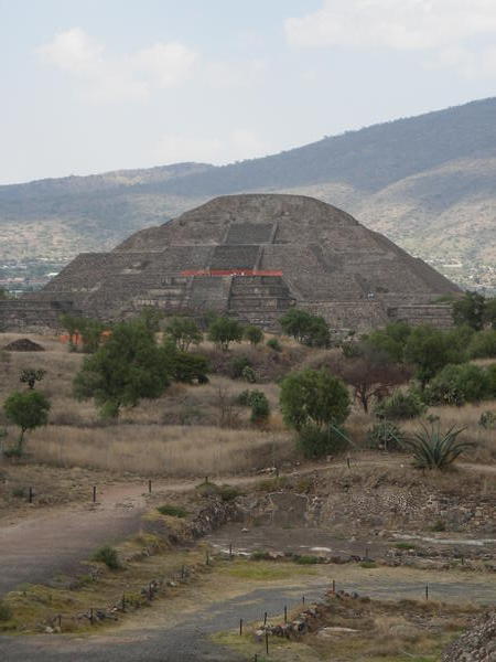 Piramide de luna -Teotihuacan