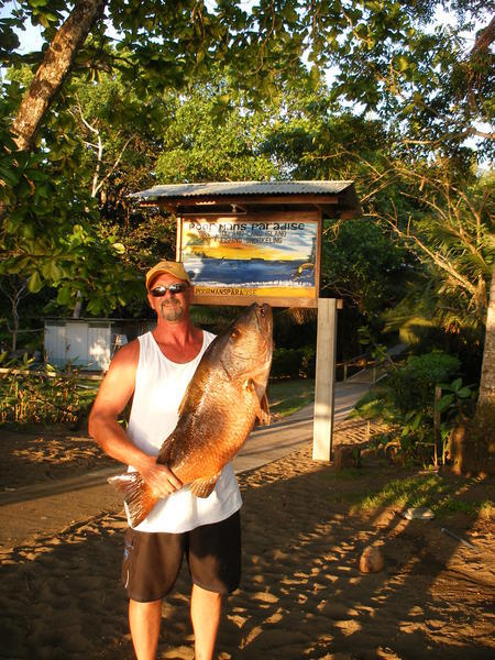 Alex and his monster Red Snapper