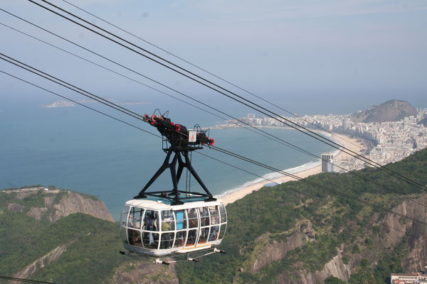 Cable Car up to Sugar Loaf