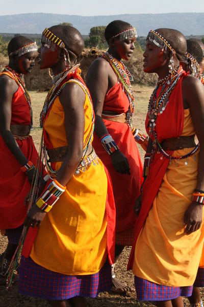 Maasai Women Dancers