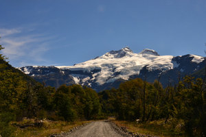 Cerro Tronador and its eternal snow