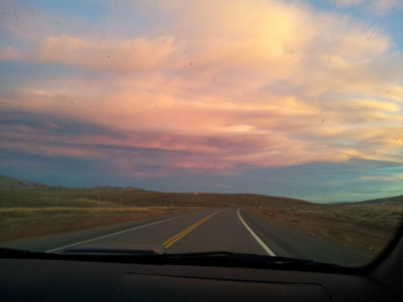 On the road from Esquel