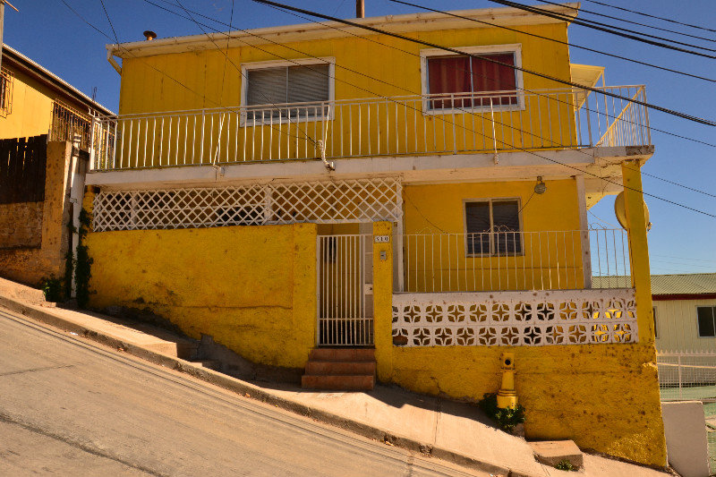 Valparaiso's very steep streets!
