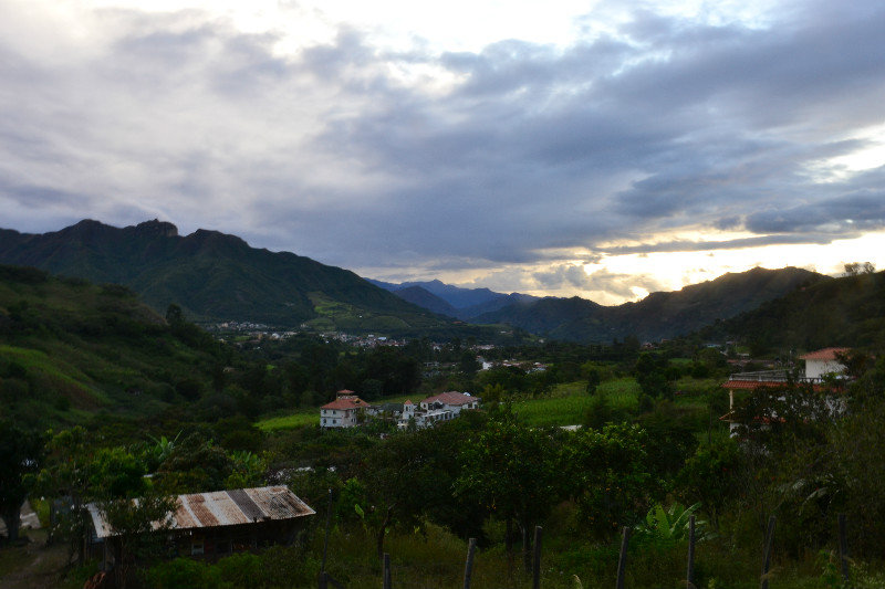 View over Vilcabamba