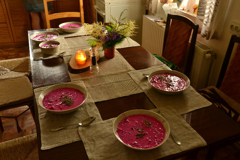 Traditional cold beet soup :)
