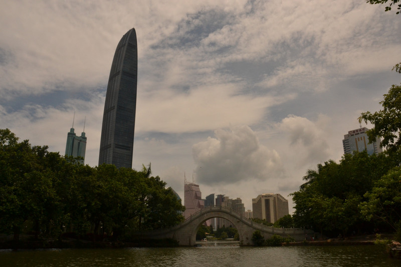 Development in Shenzhen with the highest building
