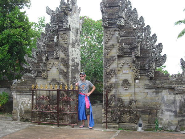 Hindu temple somewhere in Bali