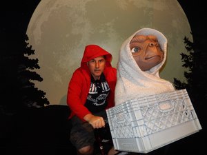 Elliott AKA Adam with E.T.