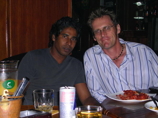 Chaminda with Mike