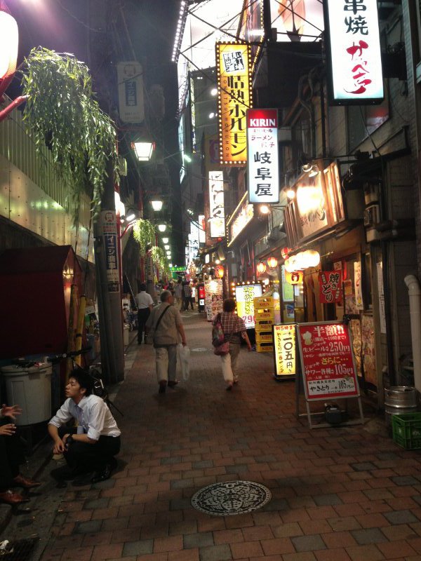 Yakitori street