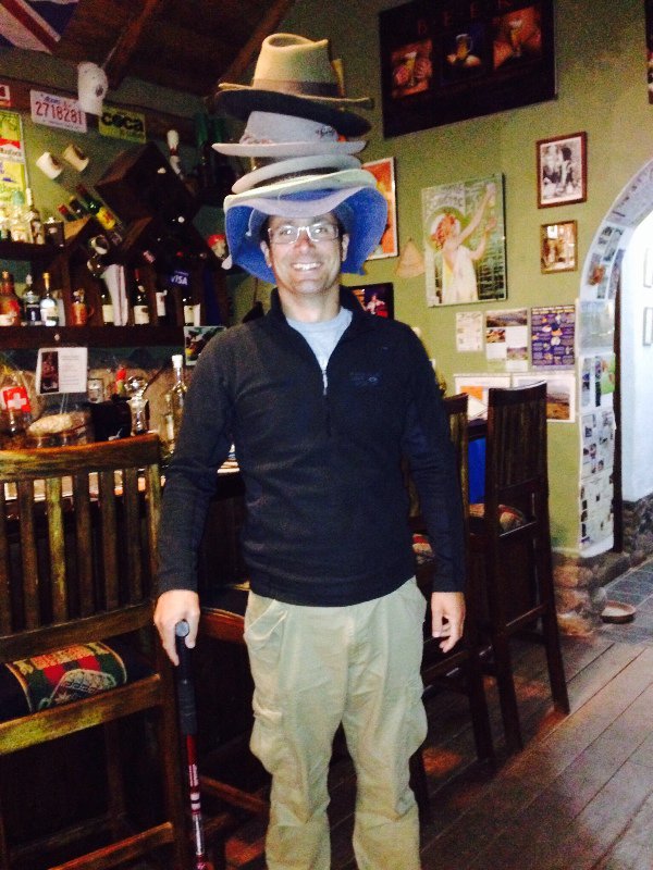 Hats in Alma Pub