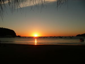 Sunset in Nicaragua