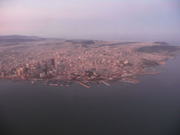 The City of San Francisco at Dawn