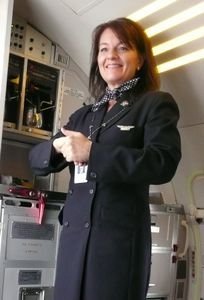 Flight Attendant Debbie