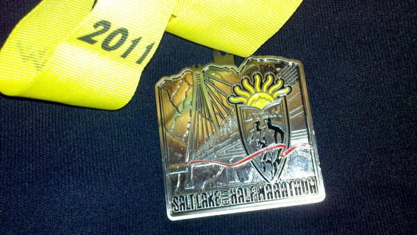 Salt Lake Half Marathon Medal
