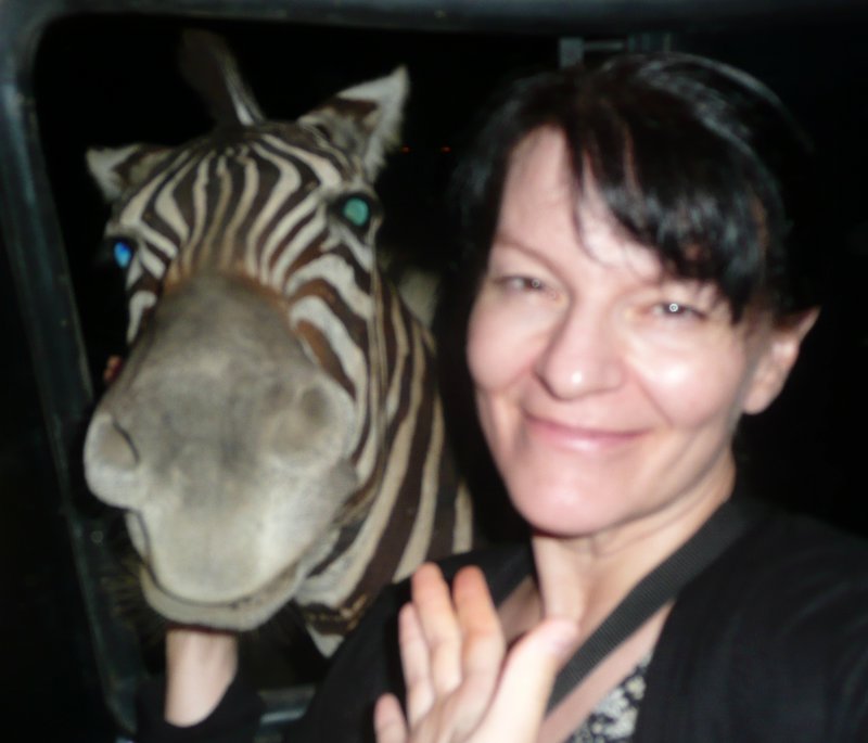 Me with zebra