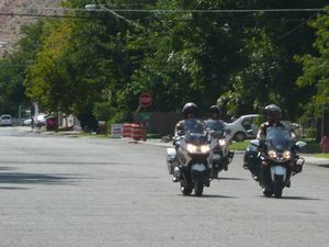 Motorcycle cops